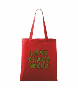 Love peace weed - Taška malá