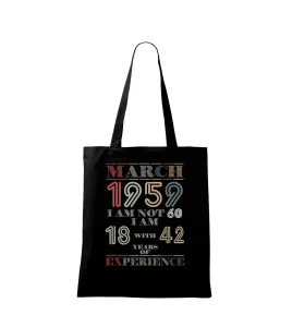 Narozeniny experience 1959 march - Taška malá