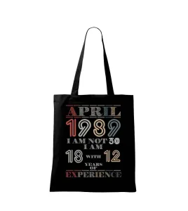 Narozeniny experience 1989 april - Taška malá