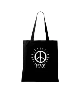 Peace symbol černobílý - Taška malá