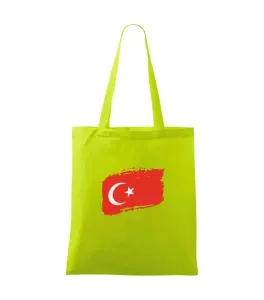 Turecko vlajka - Taška malá