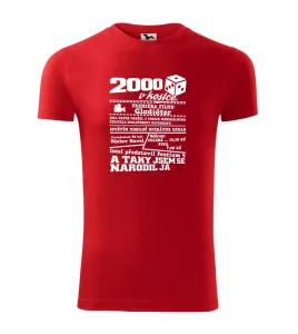 2000 v kostce - Viper FIT pánské triko