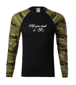 All you need is bike - Camouflage LS