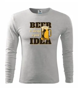 Beer idea - Triko s dlouhým rukávem FIT-T long sleeve
