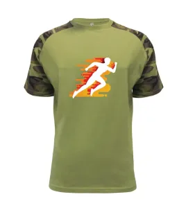Běhání -  oranžový muž - Raglan Military