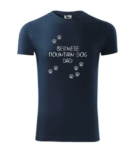 Bernese Mountain Dog dad  (Bernský salašnický pes) (Reflexní tlapky) - Viper FIT pánské triko