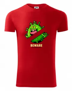 Beware of corona virus - Viper FIT pánské triko