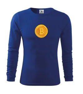 Bitcoin mince - Triko dětské Long Sleeve