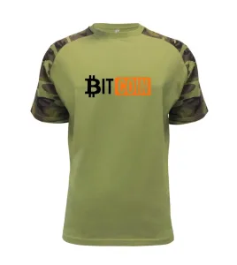 Bitcoin nápis - Raglan Military