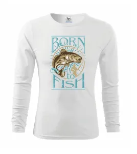 Born to fish - Triko dětské Long Sleeve