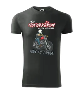 Být motorkářem nebyla moje volba cesťák - Replay FIT pánské triko