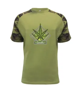 Cannabis list kosočtverec - Raglan Military