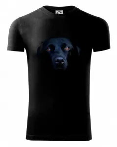 Černý Labrador fotka - Viper FIT pánské triko