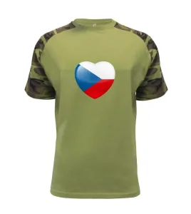 České srdce - vlajka - Raglan Military