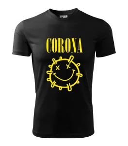Corona žluté logo - Pánské triko Fantasy sportovní (dresovina)