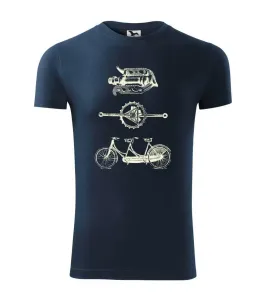 Cycling vintage - Viper FIT pánské triko