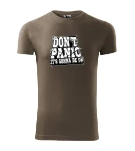 Don't panic kámen - Replay FIT pánské triko