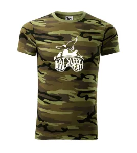 Eat sleep ride repeat - hory - Army CAMOUFLAGE