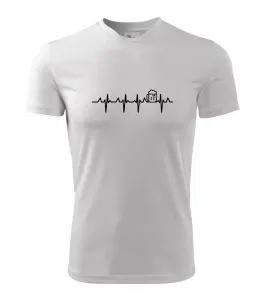 EKG pivo - Pánské triko Fantasy sportovní (dresovina)
