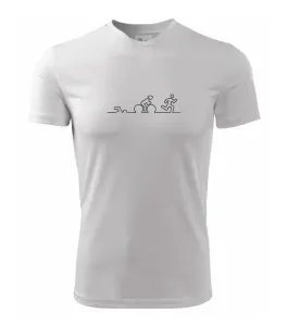 EKG triatlon - Pánské triko Fantasy sportovní (dresovina)