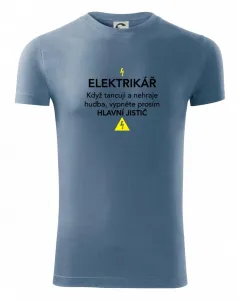 Elektrikář - hlavní jistič - Viper FIT pánské triko