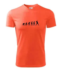 Evoluce baseball pálkař nápřah - Pánské triko Fantasy sportovní (dresovina)