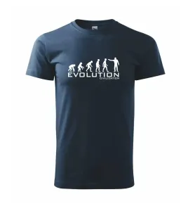 Evoluce civilizace - Triko Basic Extra velké
