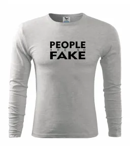 Fake people - Triko s dlouhým rukávem FIT-T long sleeve