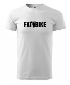 Fat bike nápis - Triko Basic Extra velké