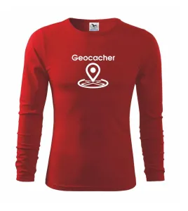 Geocacher maps - Triko dětské Long Sleeve