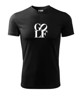 Go-lf nápis - Pánské triko Fantasy sportovní