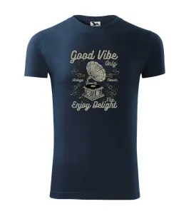 Good Vibe Only gramofon - Viper FIT pánské triko