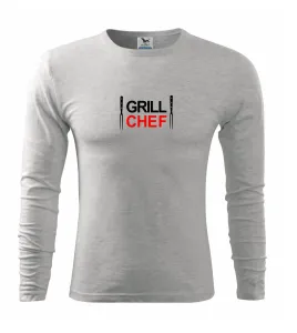 Grilování - Grill Chef - Triko s dlouhým rukávem FIT-T long sleeve
