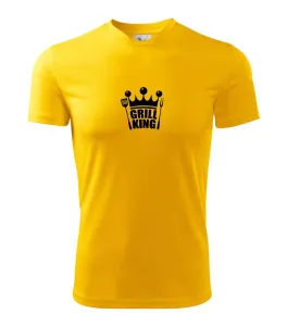 Grilování -  Grill King - Pánské triko Fantasy sportovní (dresovina)