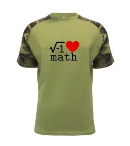 I love math - Raglan Military