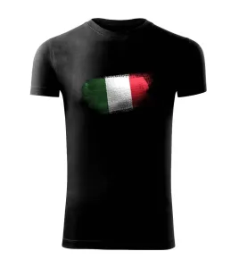 Italská vlajka okousaná - Replay FIT pánské triko
