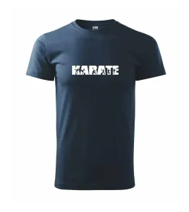 Karate font - Triko Basic Extra velké