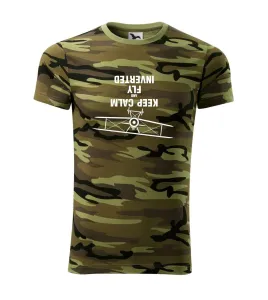 Keep Calm and Fly Inverted - Army CAMOUFLAGE