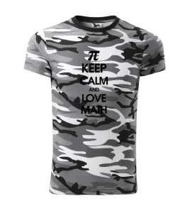 Keep calm and love math - Army CAMOUFLAGE