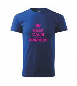 Keep calm i am a princess - Triko Basic Extra velké