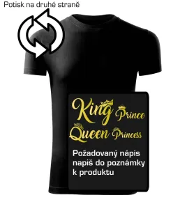 King Queen Rodinná zlatá - Viper FIT pánské triko