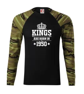 Kings are born in 1950 - Camouflage LS