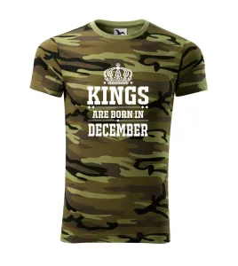 Kings are born in December - Army CAMOUFLAGE