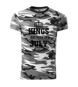 Kings are born in July - Army CAMOUFLAGE