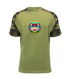 Kočka při barevném západu - Raglan Military