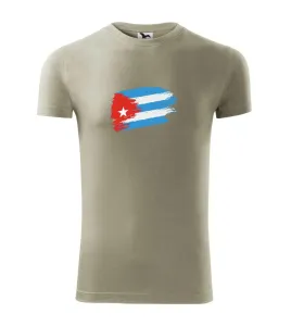 Kuba vlajka - Viper FIT pánské triko