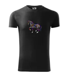 Kůň geometrie barevný - Replay FIT pánské triko