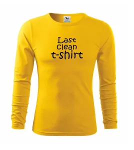 Last clean t-shirt - Triko s dlouhým rukávem FIT-T long sleeve