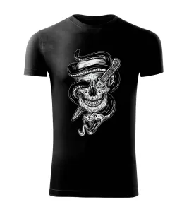 Lebka hadi - Viper FIT pánské triko