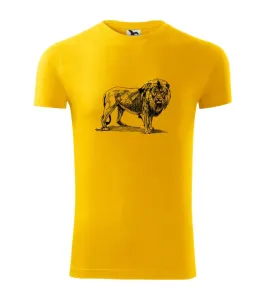 Lev kreslený - Replay FIT pánské triko